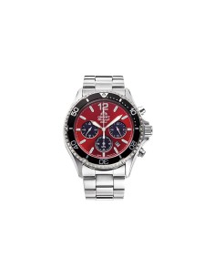 solar Orient Sports Chronograph Red Black Panda RA-TX0207R 42.8mm 200m WR cristal de zafiro 2