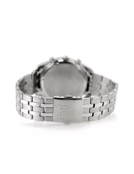 cronógrafo solar hombre Orient Ice Blue Panda RA-TX0304L  40mm  50m WR cristal de zafiro