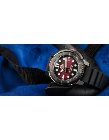 Reloj automático hombre Orient M-Force  RA-AC0L09R Edición Limitada 45mm cristal de zafiro 200m WR correa de silicona