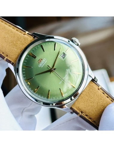 reloj automático hombre Orient Bambino RA-AC0P01E 42mm correa de cuero
