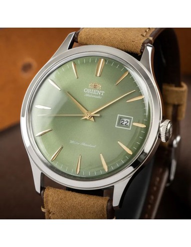 reloj automático hombre Orient Bambino RA-AC0P01E 42mm correa de cuero