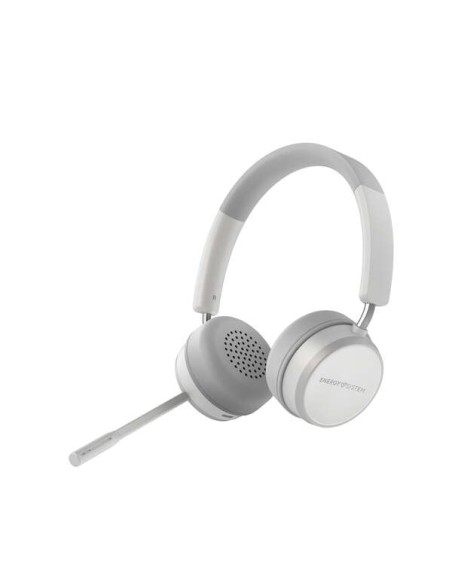 Energy Sistem Auriculares Inalambricos Office 6 - Bluetooth 5.0 - HQ Llamadas de Voz - Carga Rapida - Color Blanco