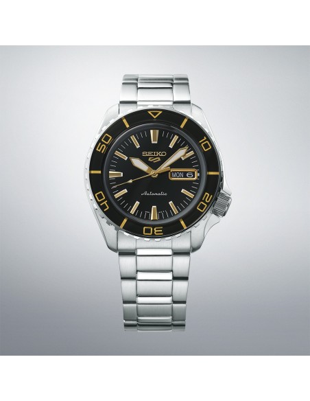 reloj automático hombre Seiko 5 Sports SRPK99K1 42.5mm 100m WR 4R36 correa de acero