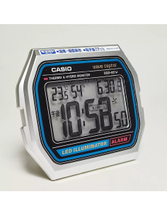 reloj de escritorio radiocontrol Casio DQD-851J-8JF JDM 10.2x11.7x4.8cm Termómetro Higrómetro (