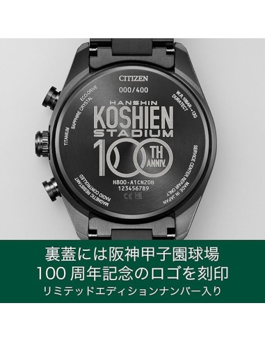 radiocontrol titanio hombre Citizen ATTESA ACT Line AT8288-60E JDM KOSHIEN STADIUM Limited 400 pcs 100 aniversario