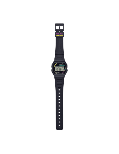 reloj unisex Casio PAC-MAN F-91WPC-1JR JDM 38,2 × 35,2 × 8,5 mm PAC-MAN 45 Aniversario JDM (mercado interior japonés)