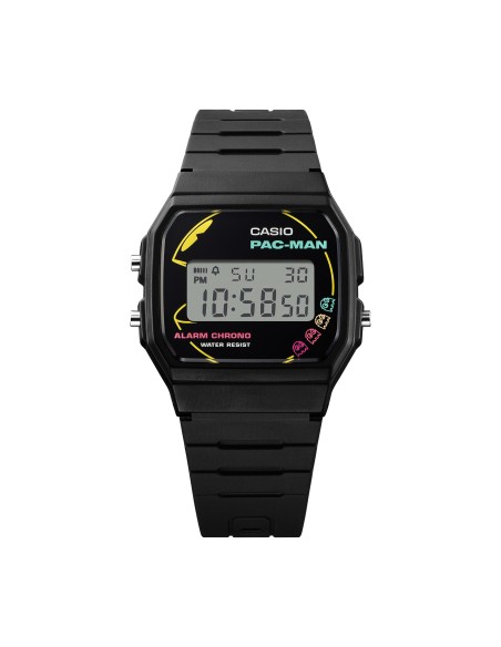 reloj unisex Casio PAC-MAN F-91WPC-1JR JDM 38,2 × 35,2 × 8,5 mm PAC-MAN 45 Aniversario JDM (mercado interior japonés)