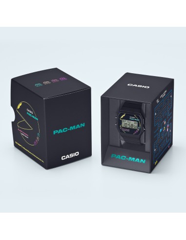 reloj unisex Casio PAC-MAN F-91WPC-1JR JDM 38,2 × 35,2 × 8,5 mm PAC-MAN 45 Aniversario JDM (mercado interior japonés)