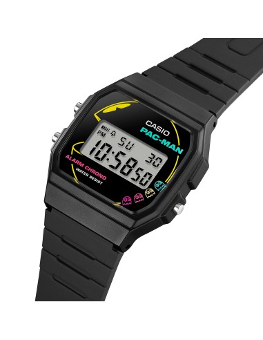 reloj unisex Casio PAC-MAN F-91WPC-1JR JDM 38,2 × 35,2 × 8,5 mm PAC-MAN 45 Aniversario JDM (mercado interior japonés)