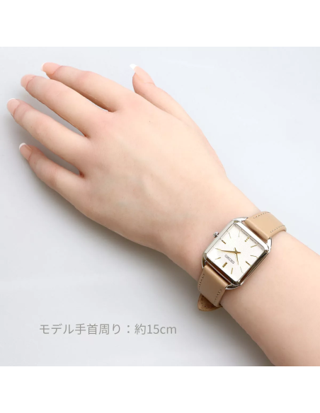 reloj mujer cuarzo Seiko Classic SWR089P1 26mm50m WR correa de cuero