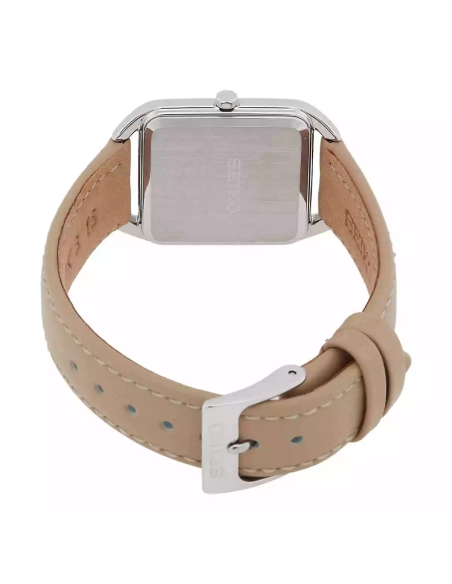 reloj mujer cuarzo Seiko Classic SWR089P1 26mm50m WR correa de cuero