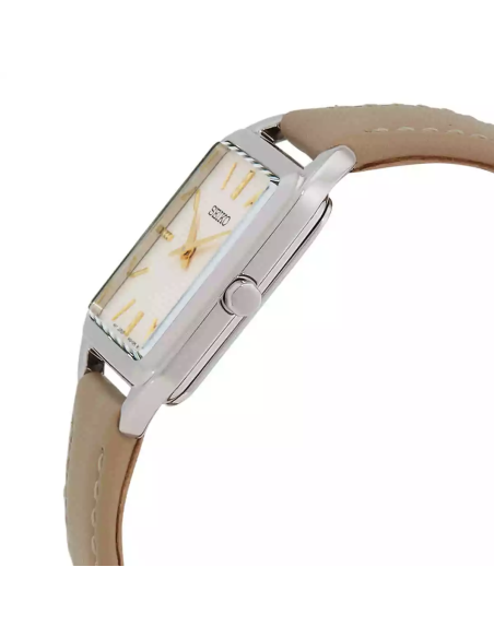 reloj mujer cuarzo Seiko Classic SWR089P1 26mm50m WR correa de cuero