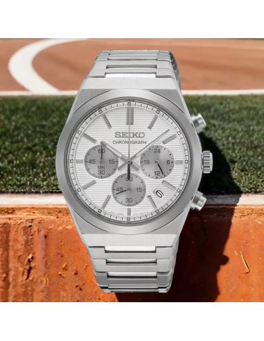 cronógrafo hombre Seiko NeoSports Conceptual SSB451P1 40mm 100m WR cristal de zafiro