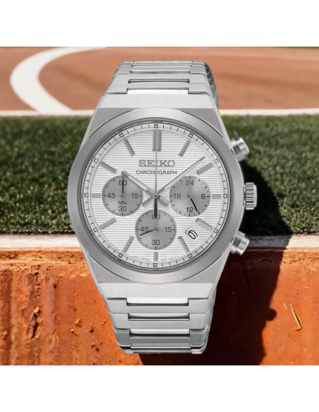 cronógrafo hombre Seiko NeoSports Conceptual SSB451P1 40mm 100m WR cristal de zafiro