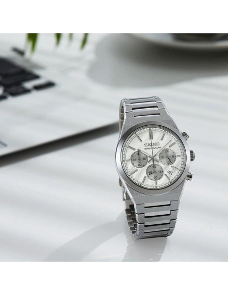 cronógrafo hombre Seiko NeoSports Conceptual SSB451P1 40mm 100m WR cristal de zafiro