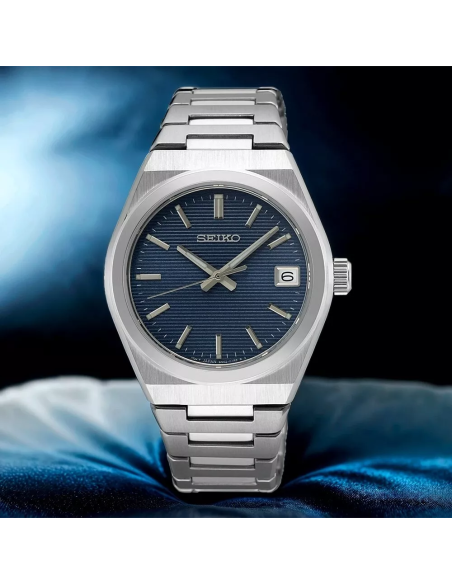 reloj mujer cuarzo Seiko Conceptual SUR575P1 34mm 100m WR cristal de zafiro correa de acero