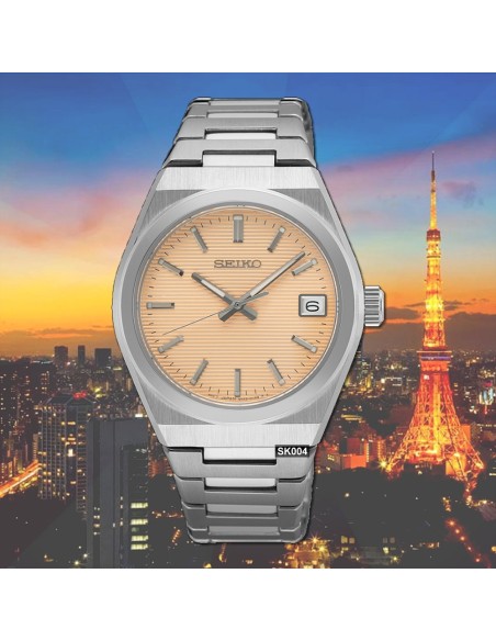 reloj mujer cuarzo Seiko Conceptual SUR577P1 34mm 100m WR cristal de zafiro correa de acero