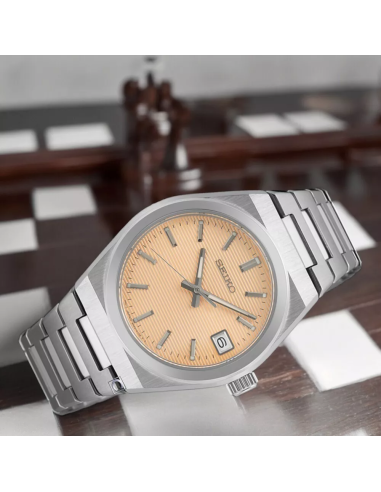 reloj mujer cuarzo Seiko Conceptual SUR577P1 34mm 100m WR cristal de zafiro correa de acero