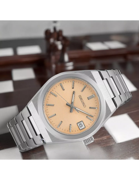 reloj mujer cuarzo Seiko Conceptual SUR577P1 34mm 100m WR cristal de zafiro correa de acero