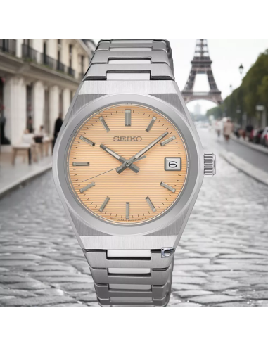 reloj mujer cuarzo Seiko Conceptual SUR577P1 34mm 100m WR cristal de zafiro correa de acero