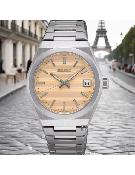 reloj mujer cuarzo Seiko Conceptual SUR577P1 34mm 100m WR cristal de zafiro correa de acero