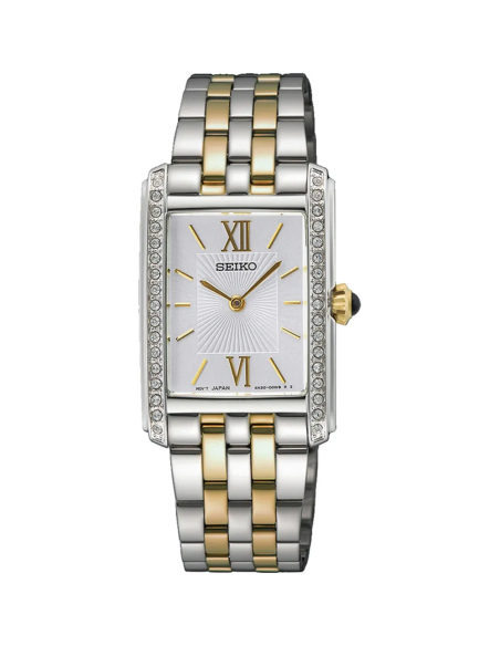 reloj mujer Seiko Classic Crystals SWR093P1 22.7mm 30m WR correa de acero