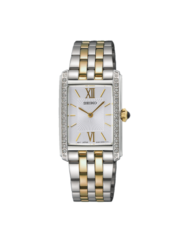 reloj mujer Seiko Classic Crystals SWR093P1 22.7mm 30m WR correa de acero