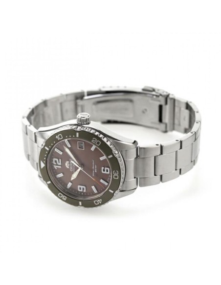 buceo solar hombre Orient Kamasu Copper RA-WJ0004Y 39.9mm 200m WR cristal de zafiro