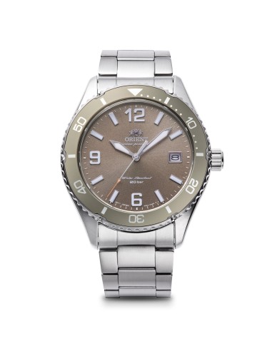 buceo solar hombre Orient Kamasu Copper RA-WJ0004Y 39.9mm 200m WR cristal de zafiro