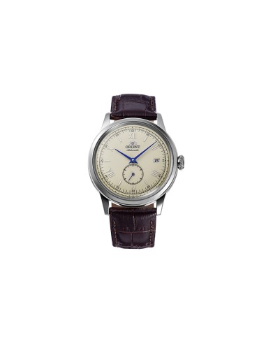 Reloj automático hombre Orient Bambino Small Seconds RA-AP0105Y 38.4mm correa de cuero (admite cuerda manual)