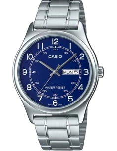 Reloj analogico Casio MTP-V006D-2b correa acero 45,1 × 38 × 9,4 mm