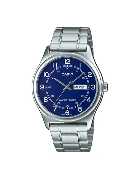 Reloj analogico Casio MTP-V006D-2b correa acero 45,1 × 38 × 9,4 mm