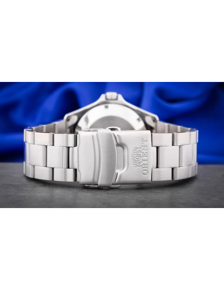 reloj automático buceo hombre Orient Mako II TAA02009D 41,5mm 200m WR correa de acero