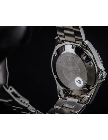 reloj automático buceo hombre Orient Mako II TAA02009D 41,5mm 200m WR correa de acero