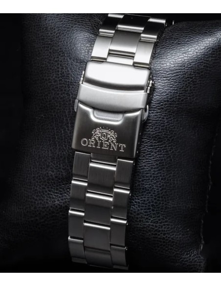 reloj automático buceo hombre Orient Mako II TAA02009D 41,5mm 200m WR correa de acero