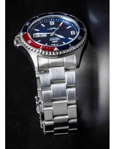 reloj automático buceo hombre Orient Mako II TAA02009D 41,5mm 200m WR correa de acero