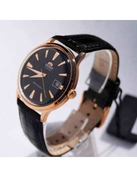 reloj automático hombre Orient Bambino TAC00001B 40,5mm F6724  30m WR correa de cuero