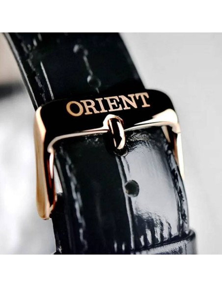reloj automático hombre Orient Bambino TAC00001B 40,5mm F6724  30m WR correa de cuero