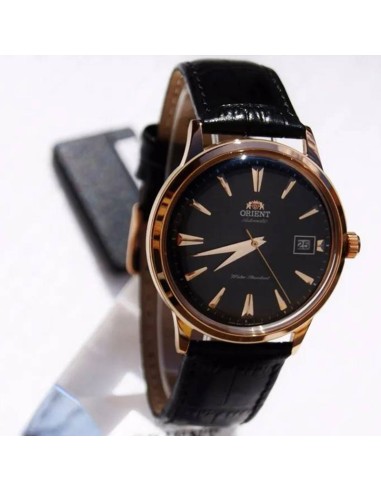 reloj automático hombre Orient Bambino TAC00001B 40,5mm F6724  30m WR correa de cuero