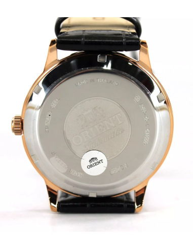 reloj automático hombre Orient Bambino TAC00001B 40,5mm F6724  30m WR correa de cuero