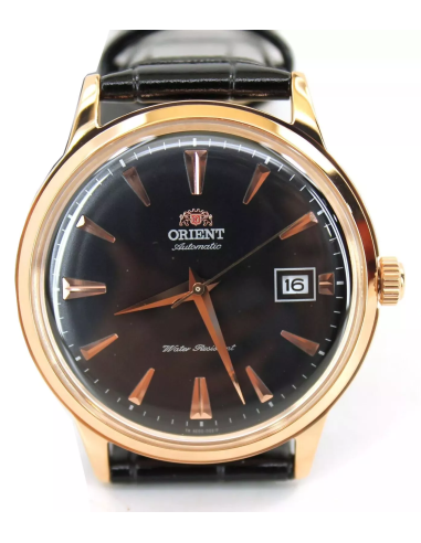 reloj automático hombre Orient Bambino TAC00001B 40,5mm F6724  30m WR correa de cuero