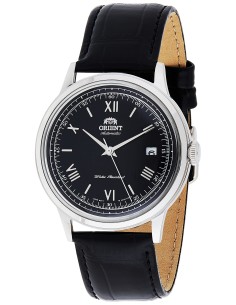 reloj automático hombre Orient Bambino TAC0000AB 40,5mm F6724  30m WR correa de cuero (admite cuerda manual)