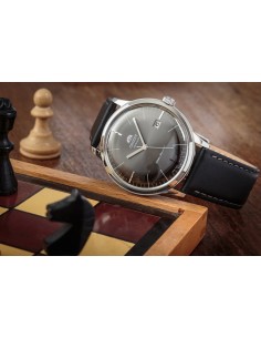 reloj automático hombre Orient Bambino TAC0000CA 40,5mm F6724  30m WR correa de cuero (admite cuerda manual) 2