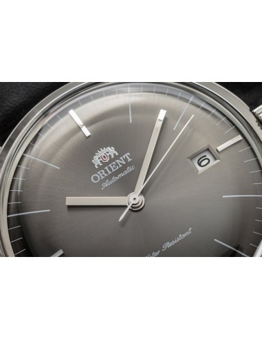 reloj automático hombre Orient Bambino TAC0000CA 40,5mm F6724  30m WR correa de cuero (admite cuerda manual)