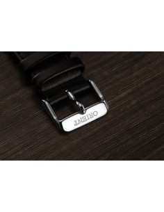 reloj automático hombre Orient Bambino TAC0000DB  40,5mm F6724  30m WR correa de cuero (admite cuerda manual) 2