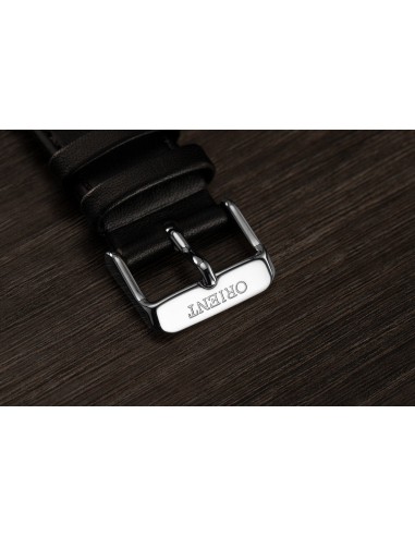 reloj automático hombre Orient Bambino TAC0000DB  40,5mm F6724  30m WR correa de cuero (admite cuerda manual)
