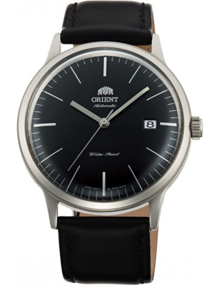 reloj automático hombre Orient Bambino TAC0000DB  40,5mm F6724  30m WR correa de cuero (admite cuerda manual)