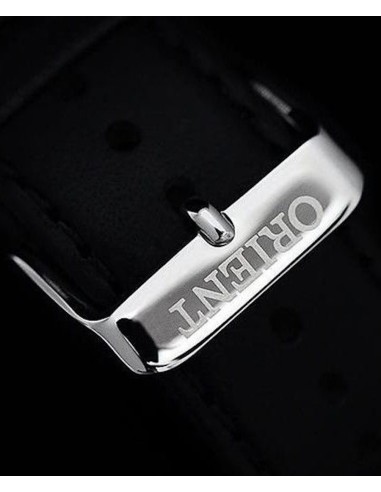 reloj automático hombre Orient Bambino TAC0000DD  40,5mm F6724  30m WR correa de cuero (admite cuerda manual)