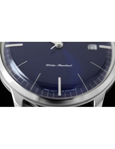 reloj automático hombre Orient Bambino TAC0000DD  40,5mm F6724  30m WR correa de cuero (admite cuerda manual)