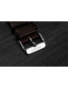 reloj automático hombre Orient Bambino TAC0000EW  40,5mm F6724  30m WR correa de cuero (admite cuerda manual) 2